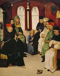 Christ Among the Doctors by Master M S